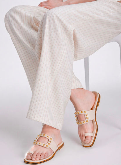 Aurelia Studded Flats