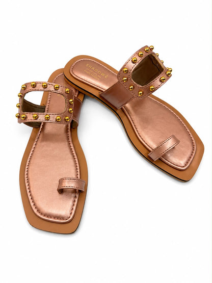 Aurelia Studded Flats
