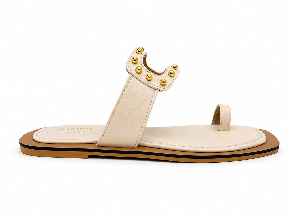 Aurelia Studded Flats