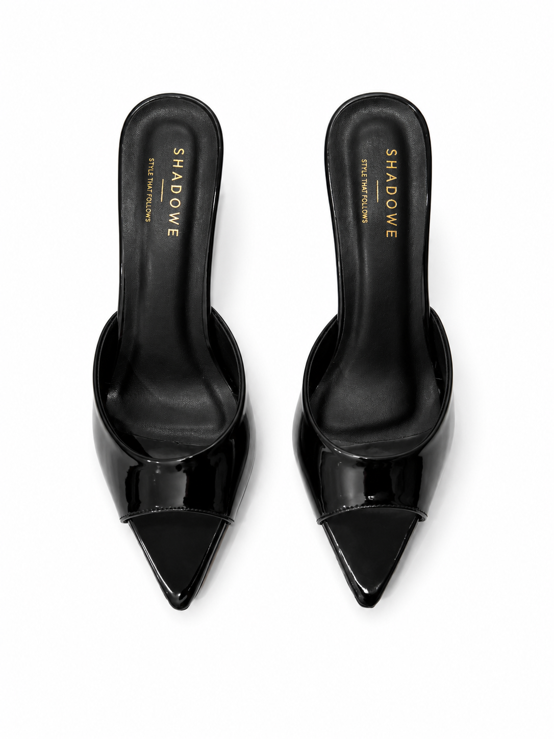 SHADOWÈ Noir Muse Mules