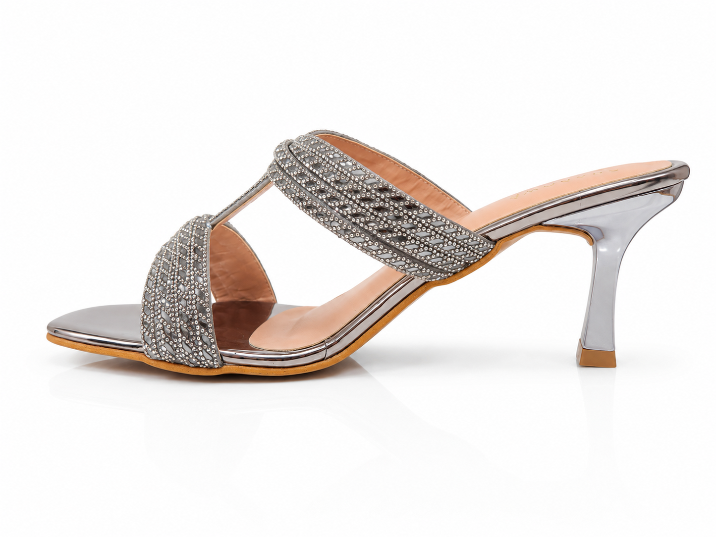 Celeste Embellished Heeled Mules