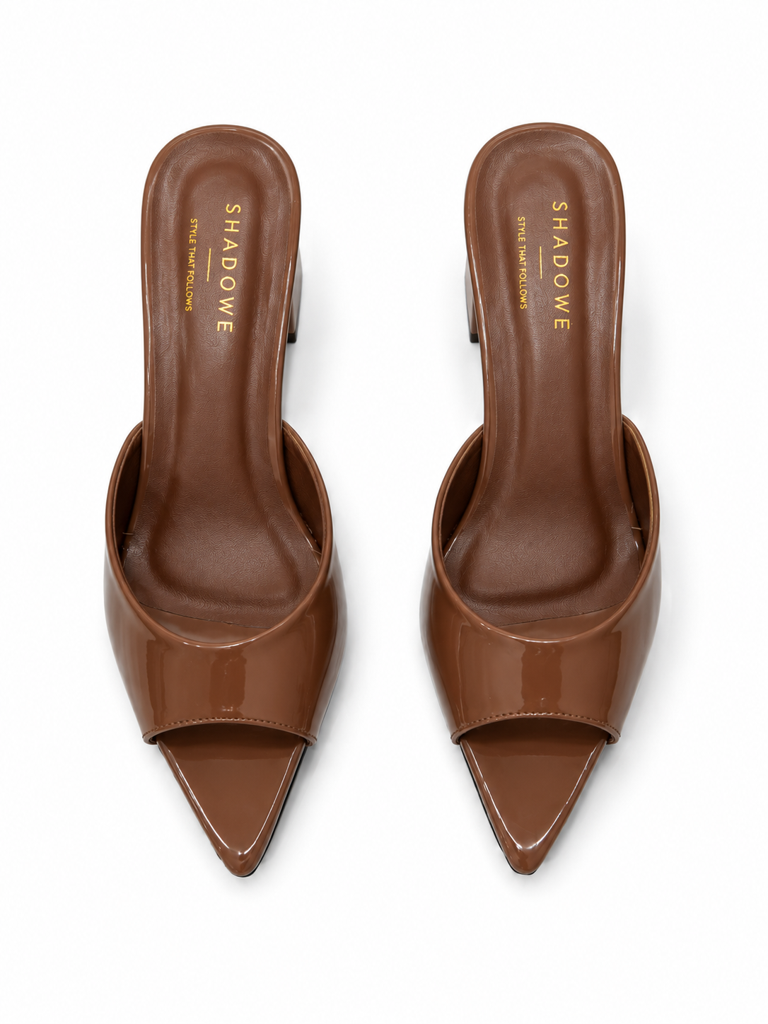 SHADOWÈ Noir Muse Mules