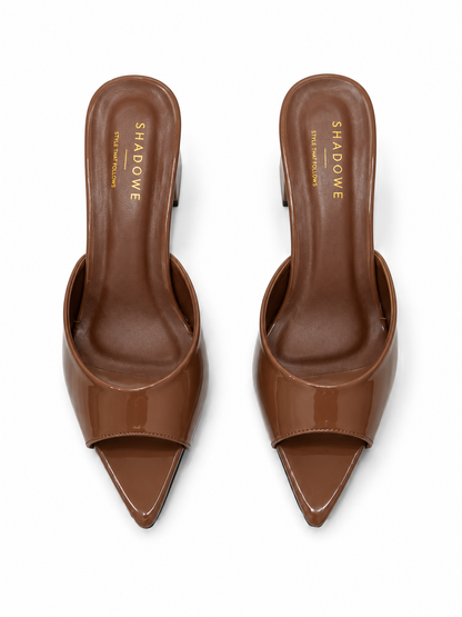 SHADOWÈ Noir Muse Mules