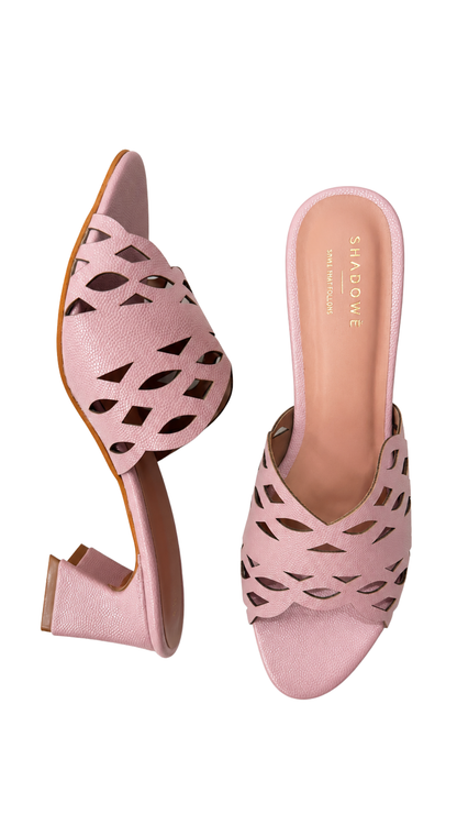 SHADOWÈ Blush Bloom Mules