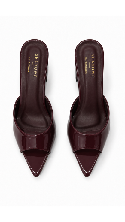 SHADOWÈ Noir Muse Mules