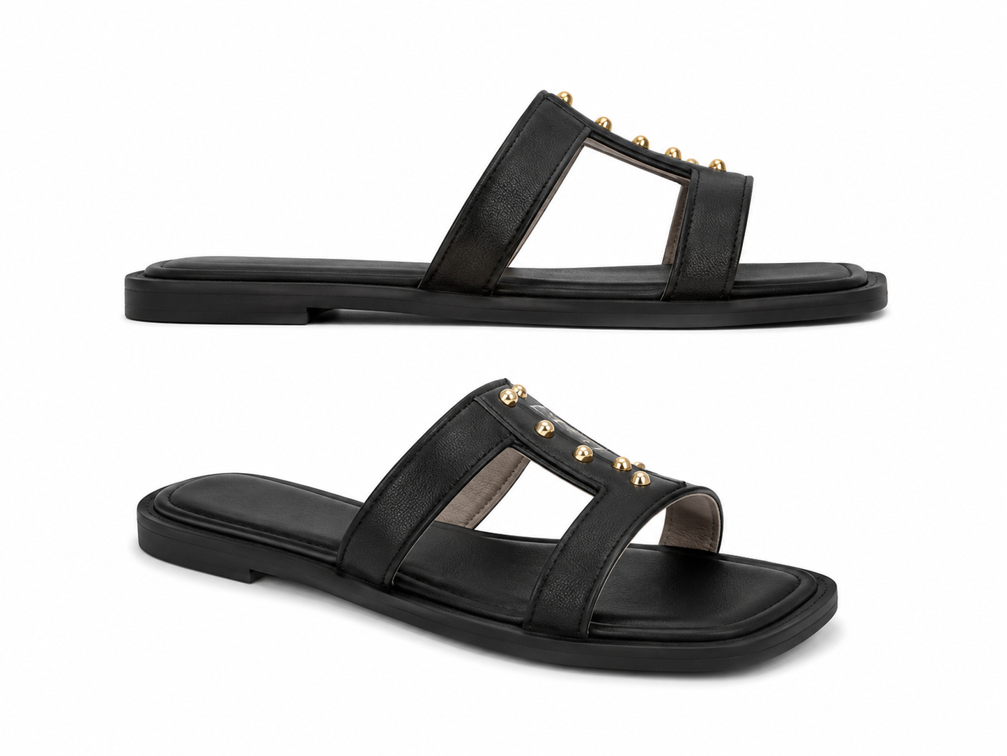 Luna Studded Flats