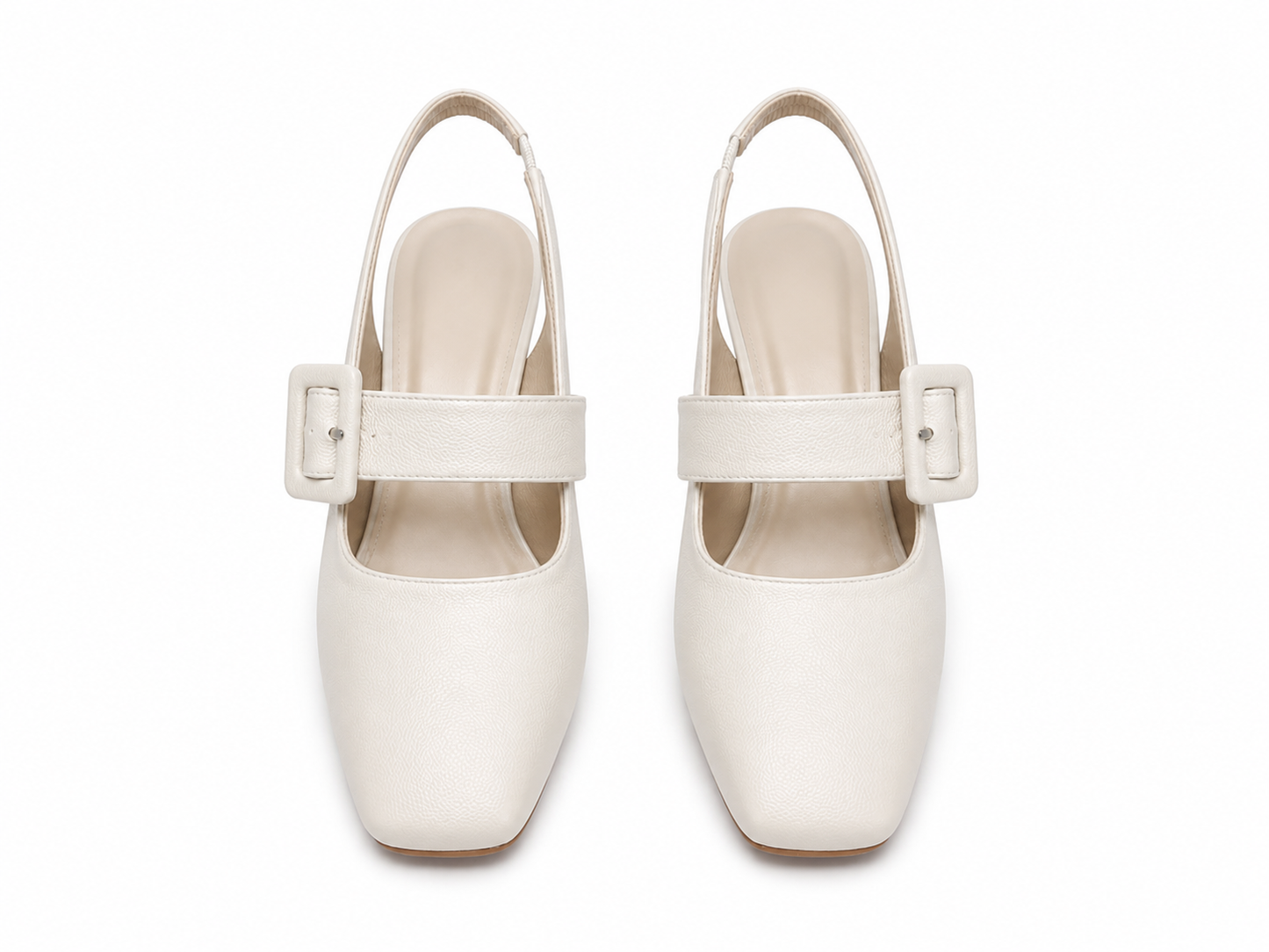 Ava Buckle Slingbacks