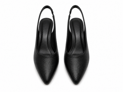 Classic Slingback Block Heels