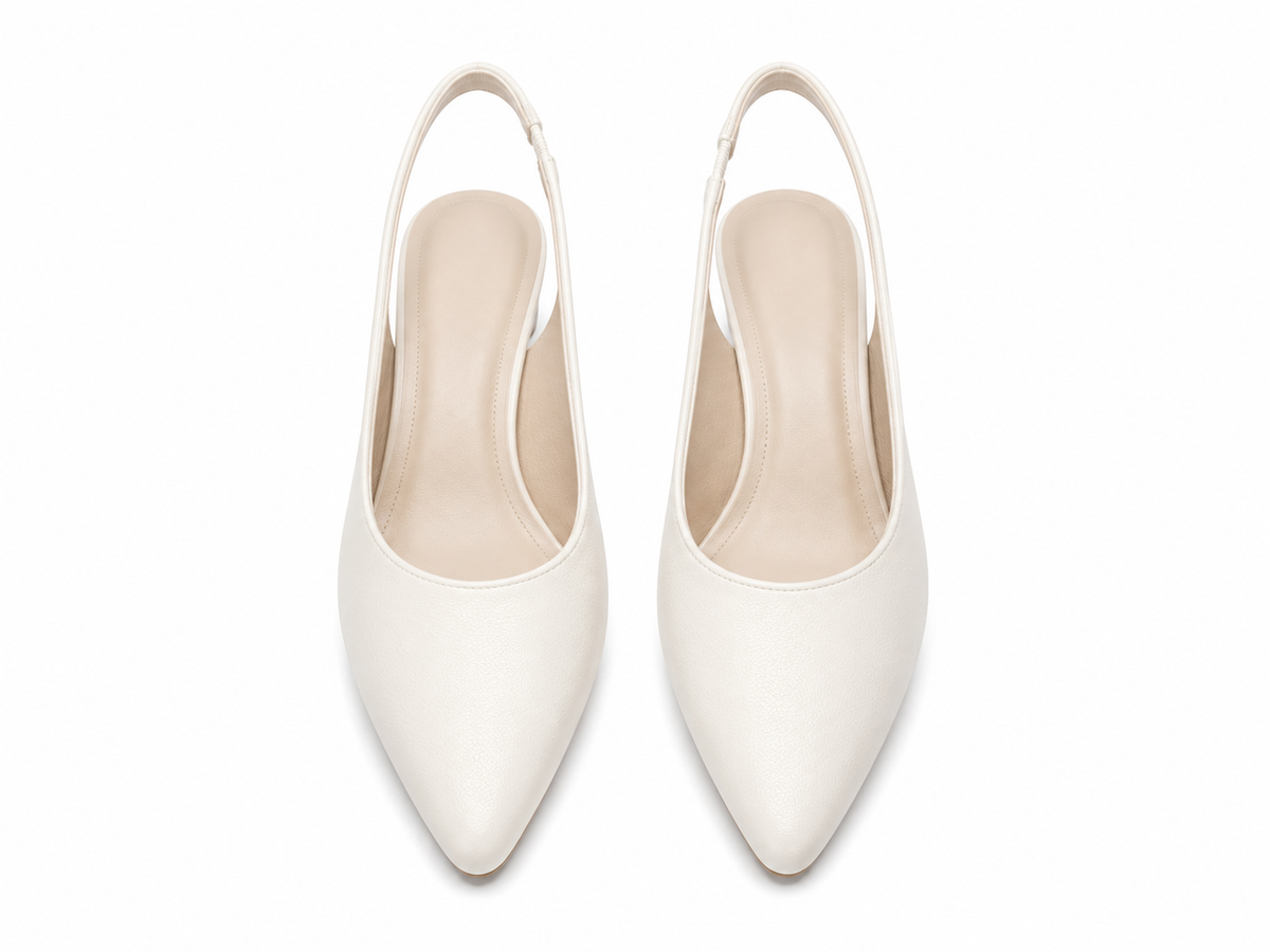 Classic Slingback Block Heels