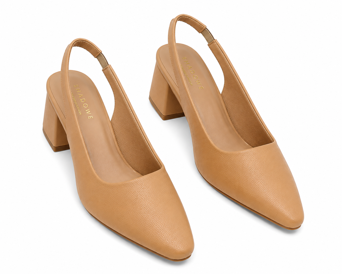 Classic Slingback Block Heels