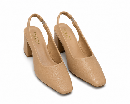 The Essential Slingback Block Heels