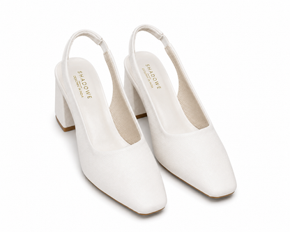 The Essential Slingback Block Heels