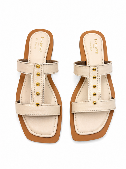 Luna Studded Flats