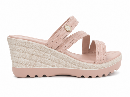 Shadowè Comfort Cross-Strap Wedge Sandals