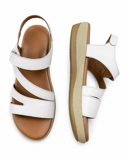 Shadowè Glide Comfort Sandals – White