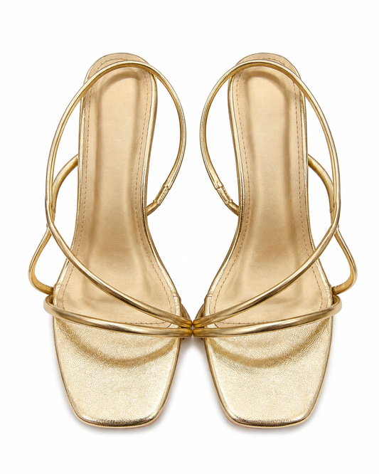 Lustre Strappy Heels