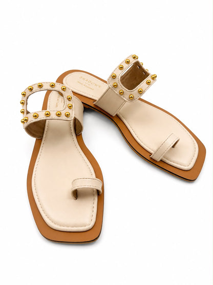 Aurelia Studded Flats